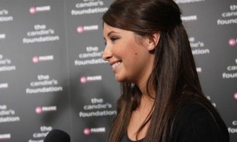 Bristol Palin is interviewed during a Candie&amp;#039;s Foundation event last year.