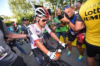 Michal Kwiatkowski after stage 4 of the Tour de Pologne