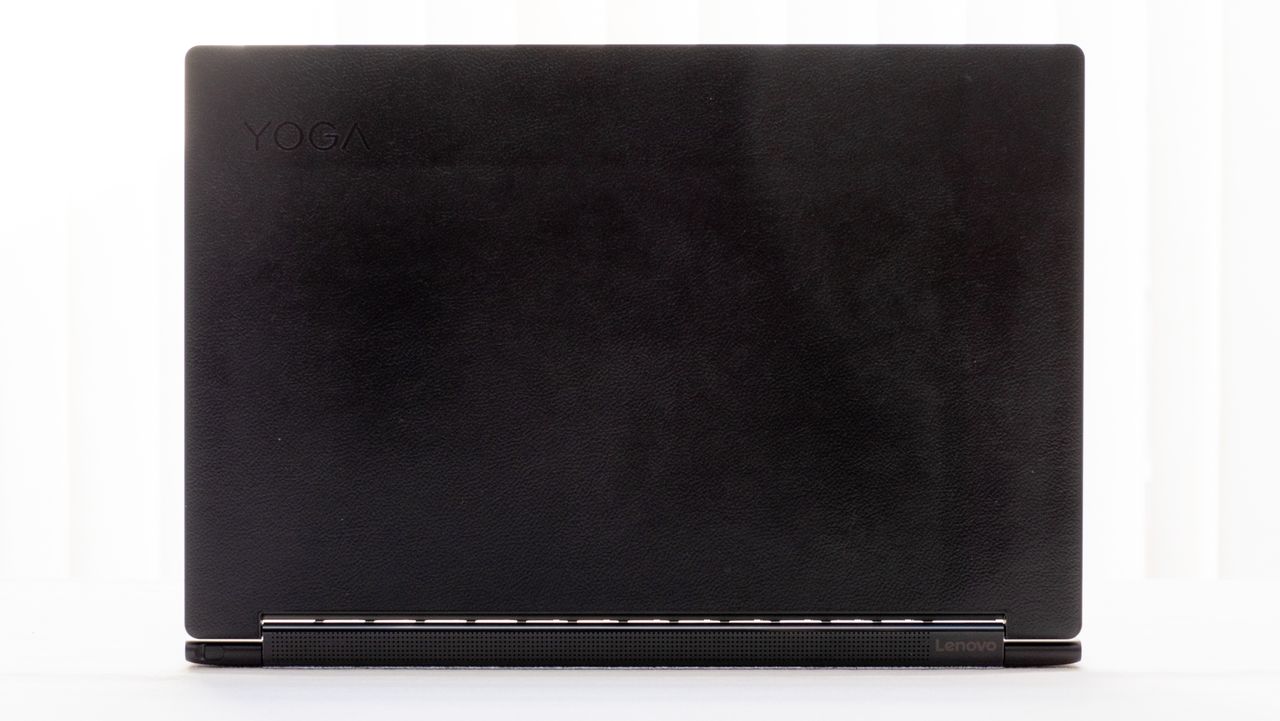 The underside of the Lenovo Yoga 9i 14in (Shadow Black)