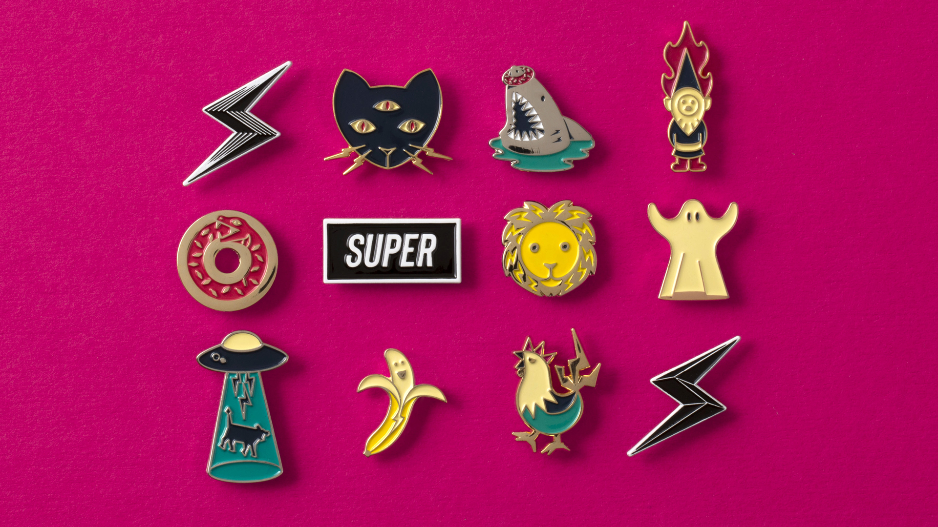 Super Lyan visual identity