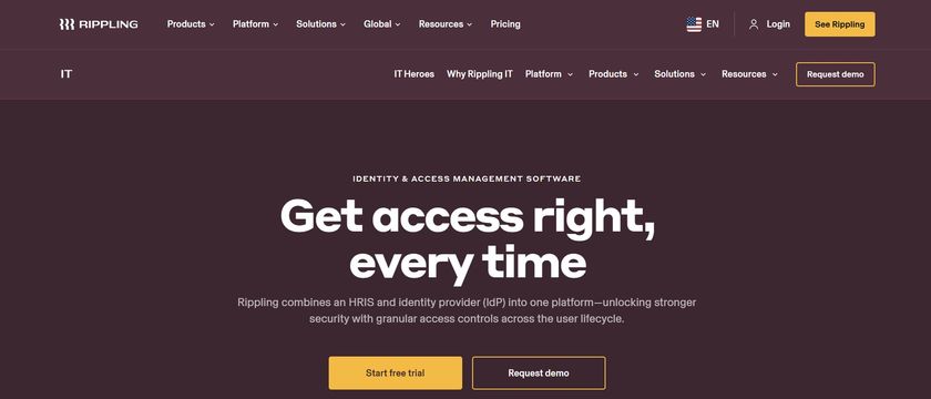 Rippling IT IAM hero image