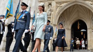 Members Of The Royal Family Attend Events To Mark The Centenary Of The RAF