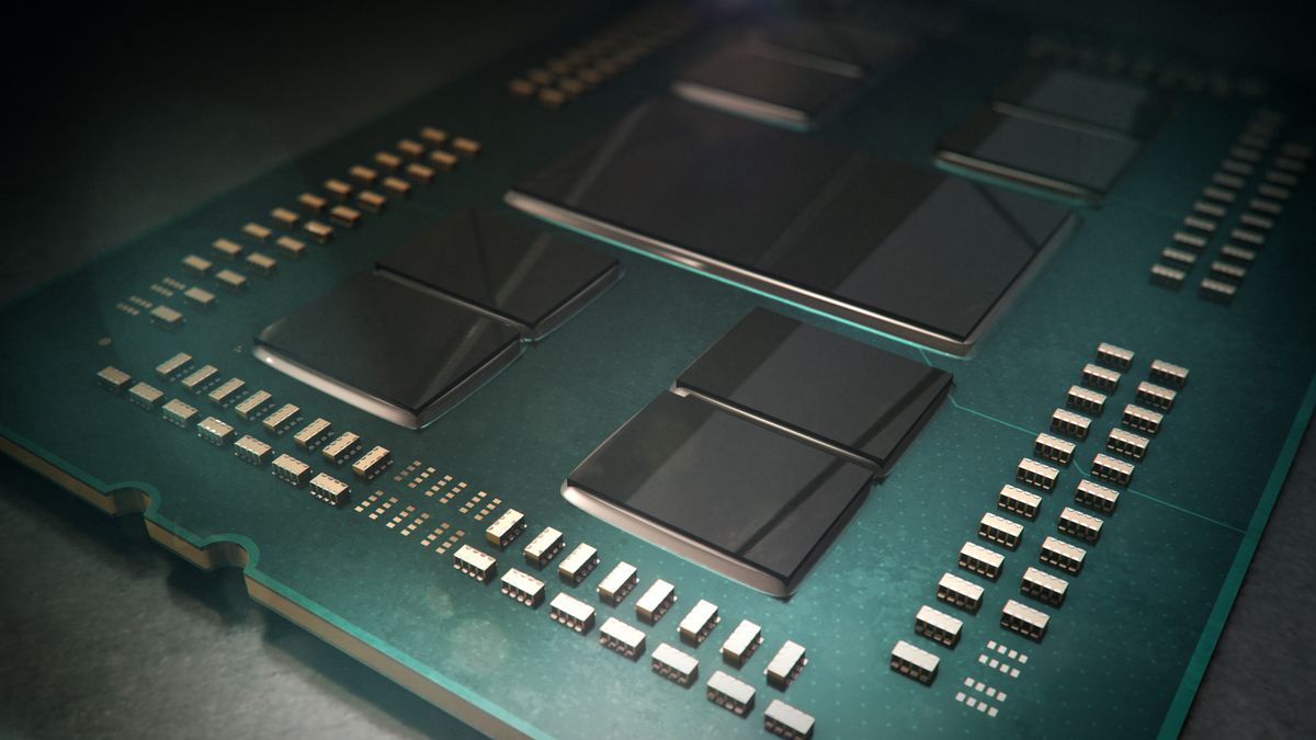 AMD Rome EPYC chip