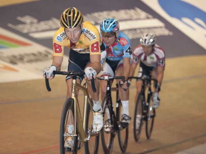 Marcel Barth takes a turn at the front