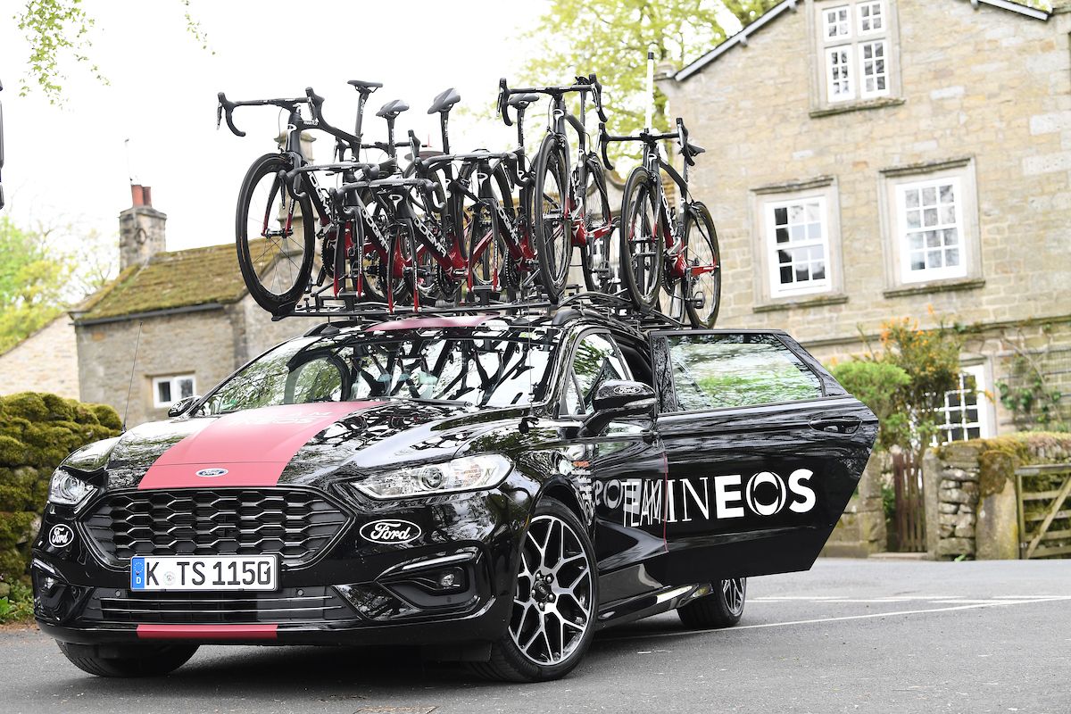 The new Ineos team car