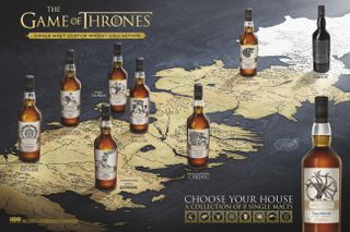 Game of Thrones Single Malt Scotch Whisky Collection_Westeros Map Vertical