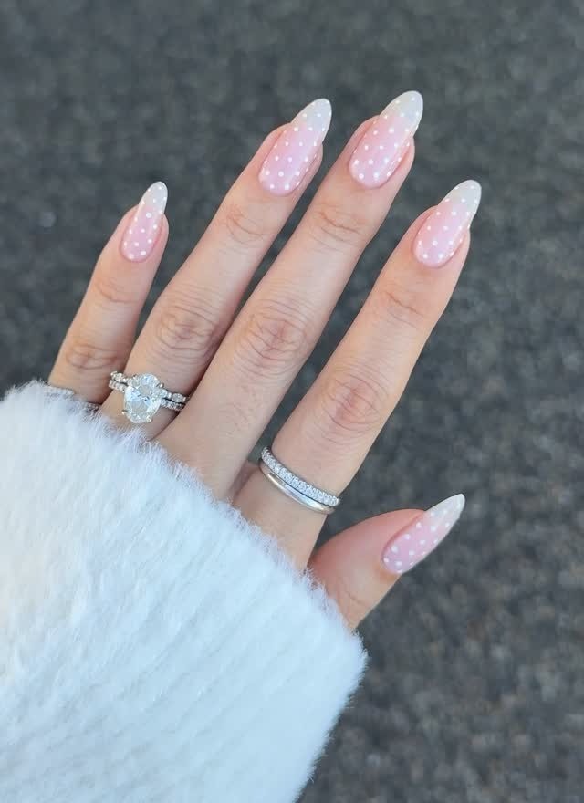Photo of nails with a pink OPI layering combo