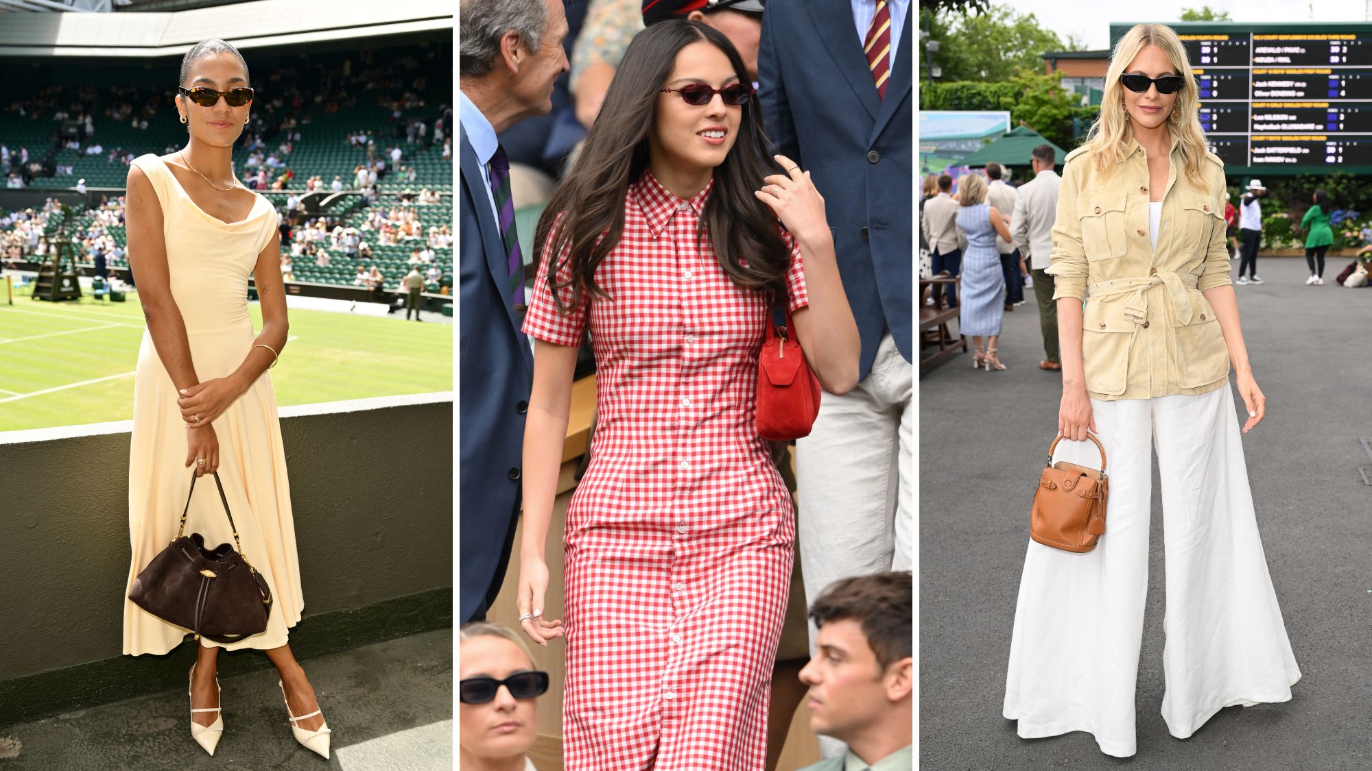 Best celebrity looks Wimbledon 2025 Olivia Rodrigo, Olivia Dean