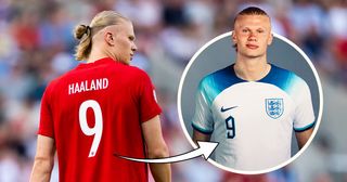 Where was Erling Haaland born and why does he not play for England?