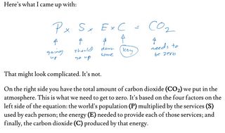 The equation that Bill Gates "discovered," according to a letter he recently published.