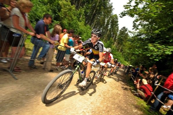 Roel Paulissen on the climb