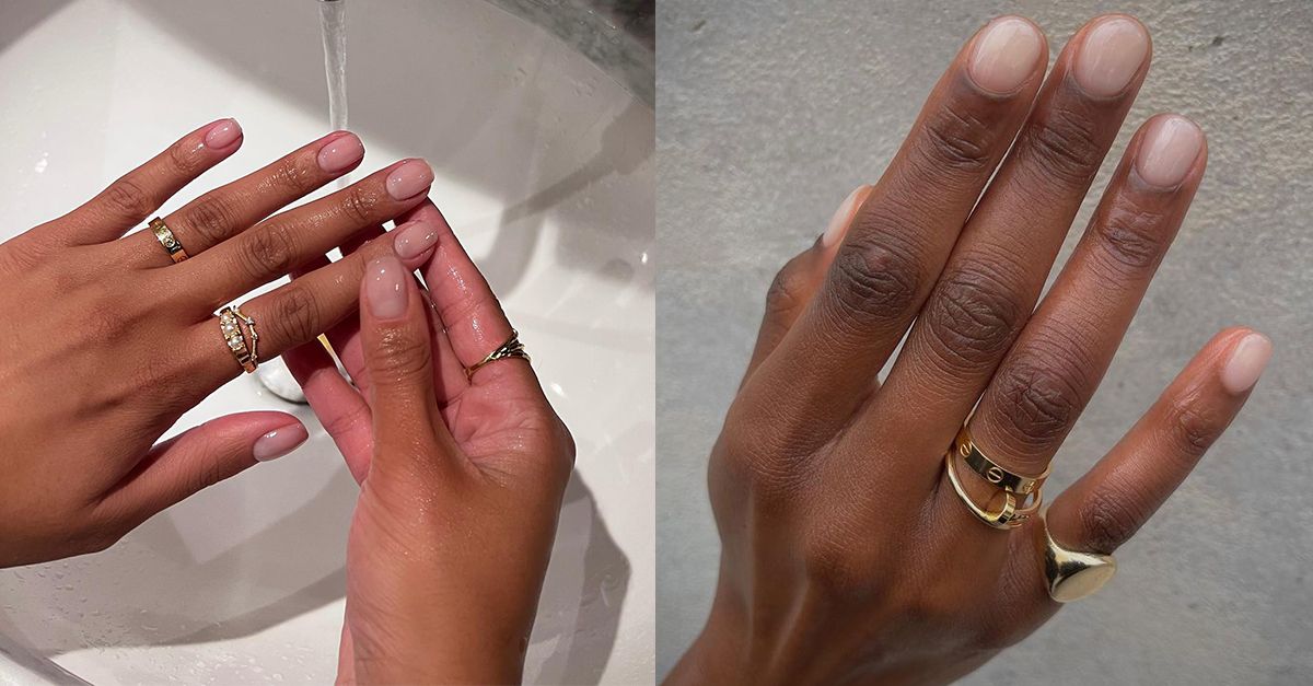 Bubble Bath Nails Are The Timeless Nail Trend For Expensive-Looking Nails