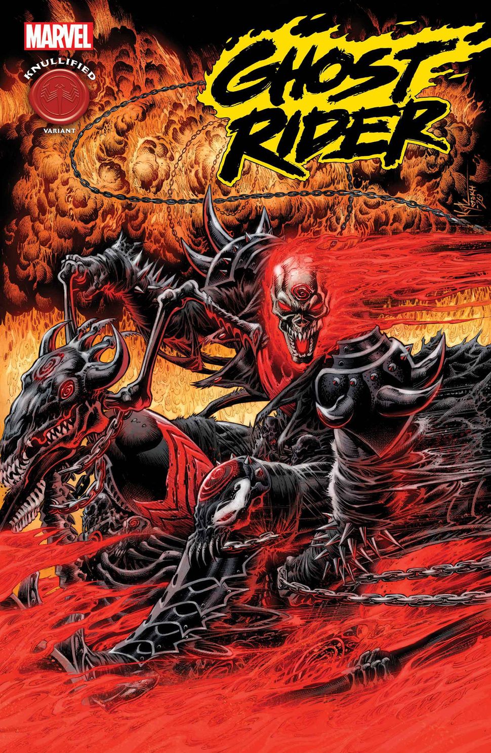 Marvel December Knullified Variants Include A New Ghost Rider Title