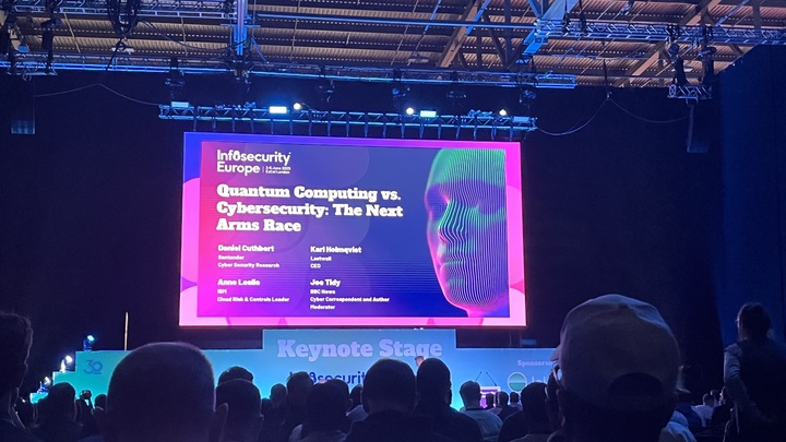 cybersecurity panel at infosec europe