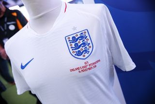 England shirts will have players' heritage number printed on them for the Montenegro clash