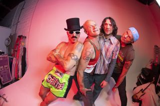 Red Hot Chili Peppers press photo