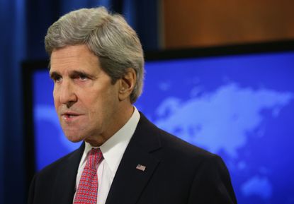 John Kerry condemns Russia's 'incredible act of aggression'