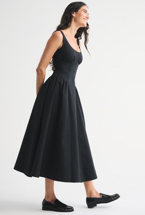 A&f Bra-Free Dylan Midi Dress
