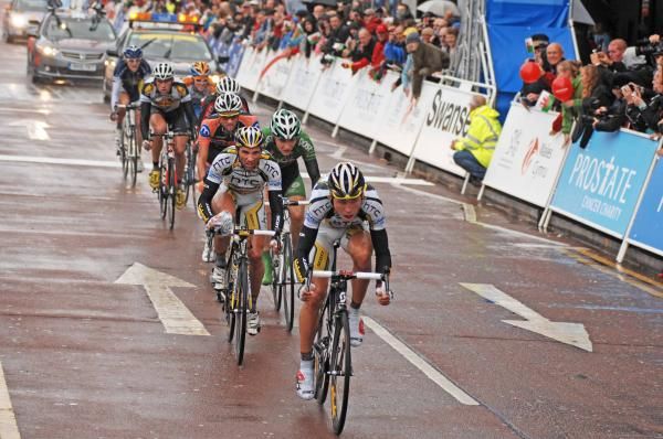 Tony Martin leads Michael Albasini (HTC-Columbia)