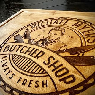 Michael Myers chopping board