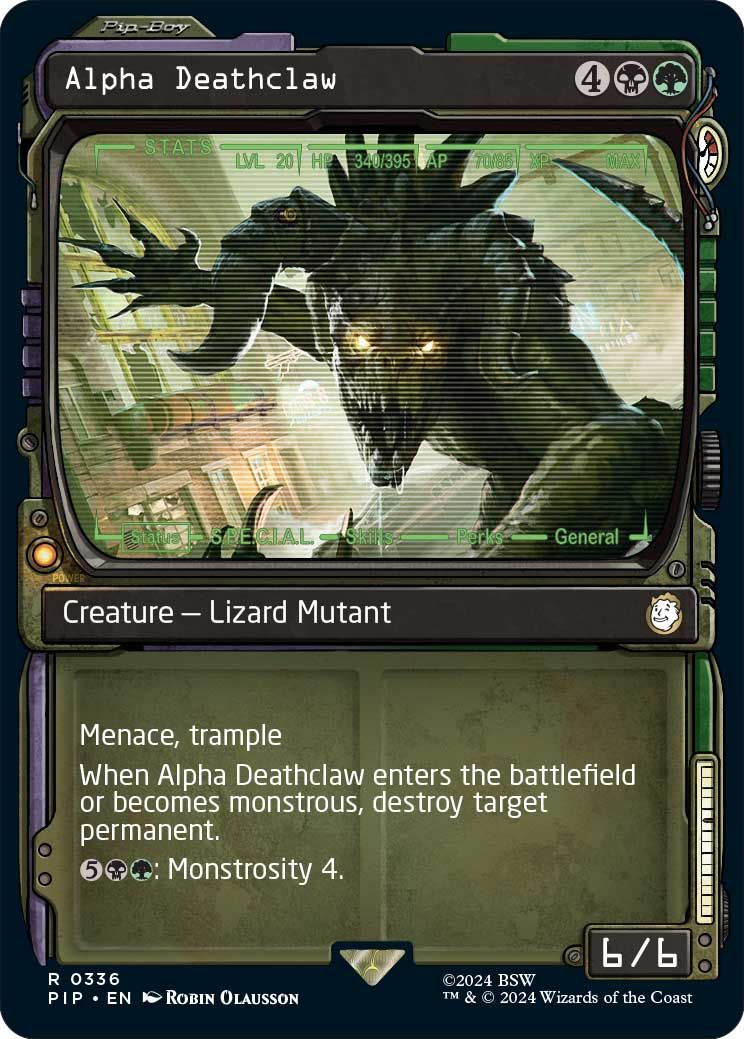 Magic: The Gathering Fallout crossover card preview
