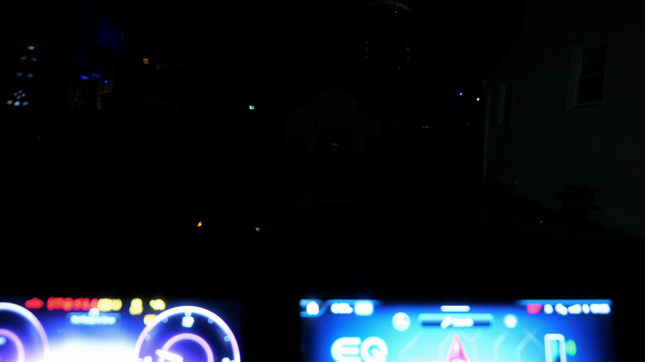2025 Mercedes-Benz G 580 inside light sequence.