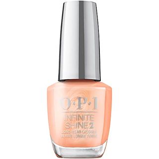 Opi Nail Polish, Infinite Shine Long-Wear System, 2nd Step, Sanding in Stilettos​​, Summer Make the Rules, Orange Nail Polish, 15ml