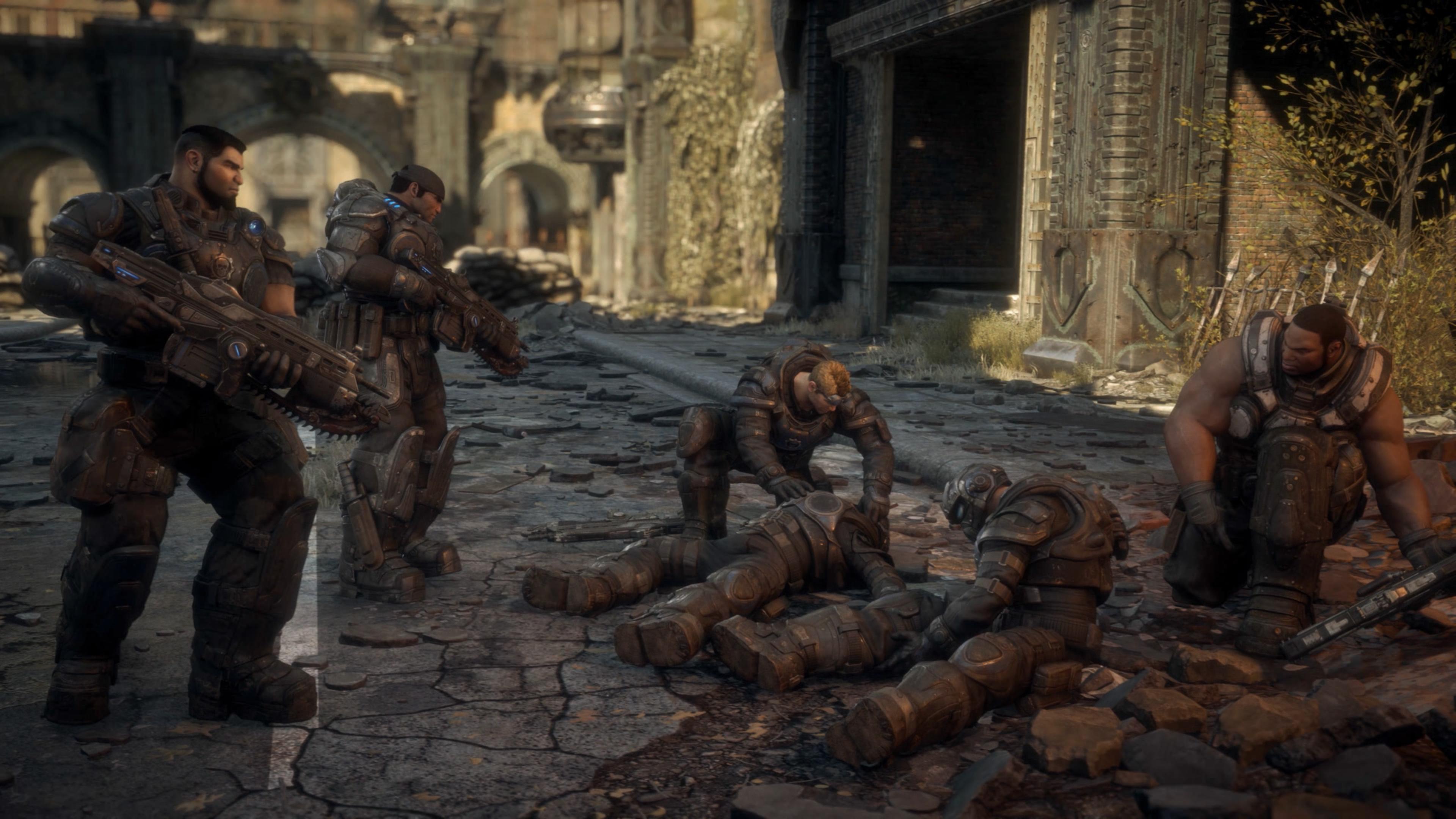 A screenshot from Gears of War: Reloaded.
