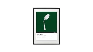 There is no spoon minimalist art