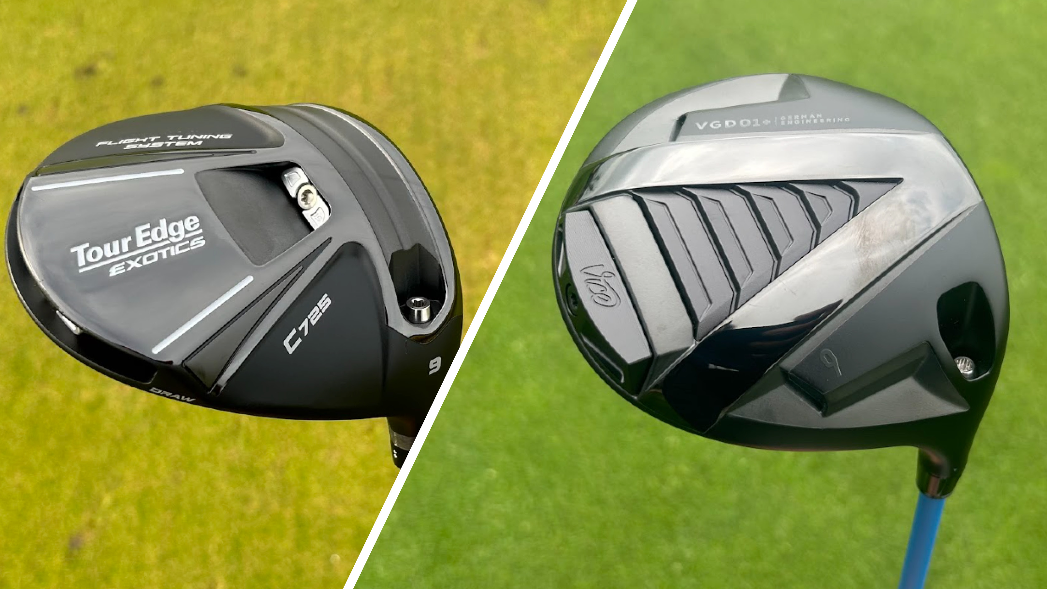 Tour Edge C725 Driver vs Vice Golf VGD01+ Driver