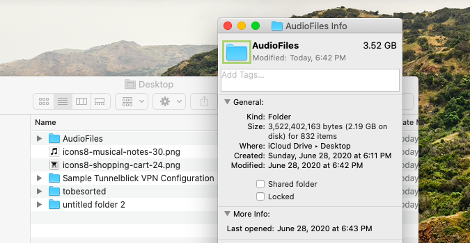 How to change folder icons or color on a Mac