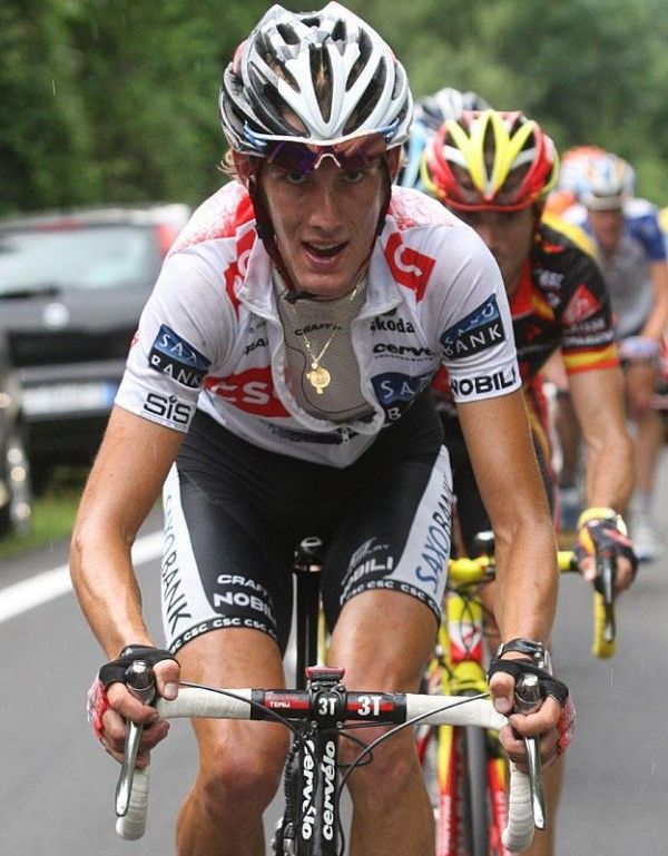 Andy shreds the peloton in the 2008 Tour