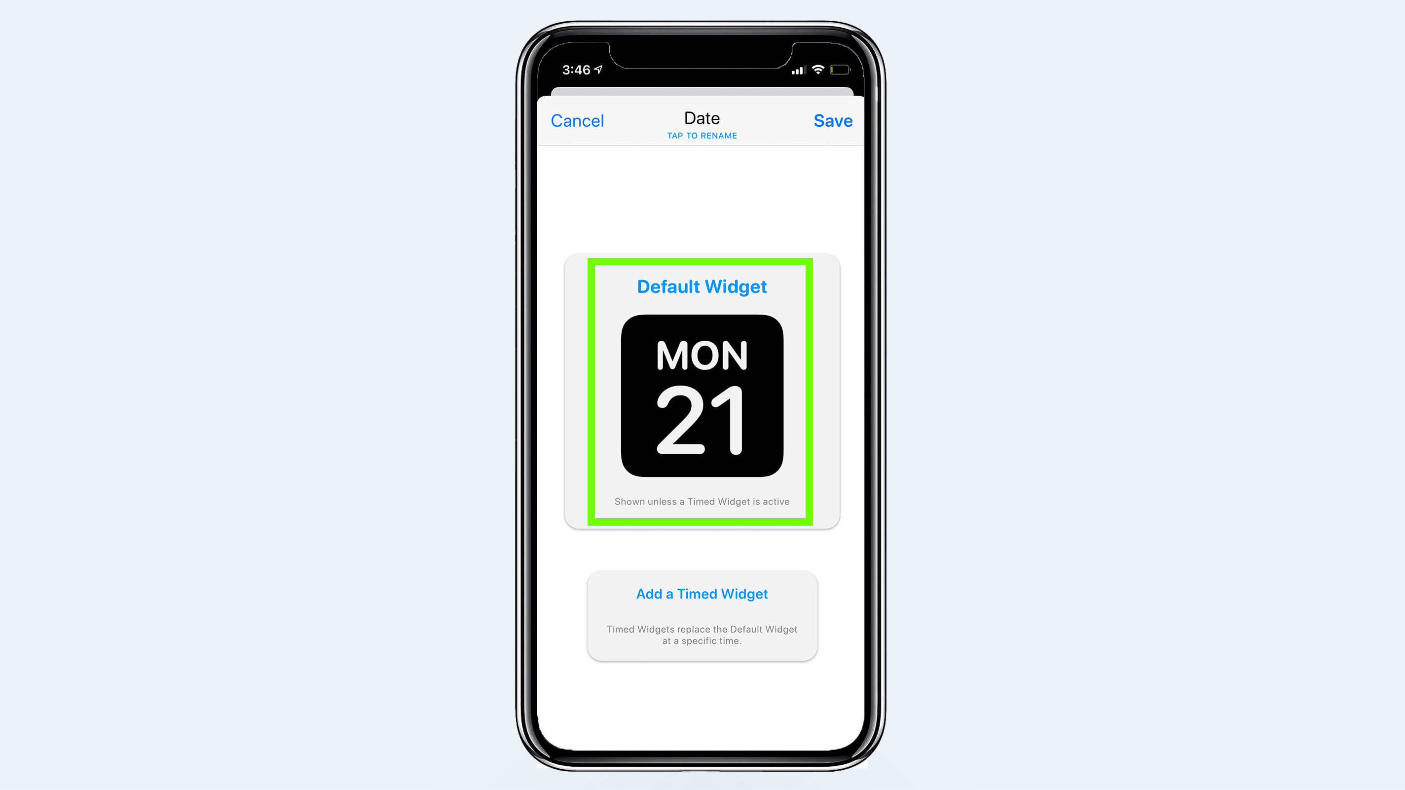 How to make custom iPhone widgets