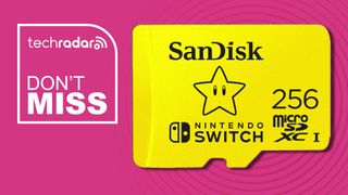 SanDisk microSDXC card for Switch