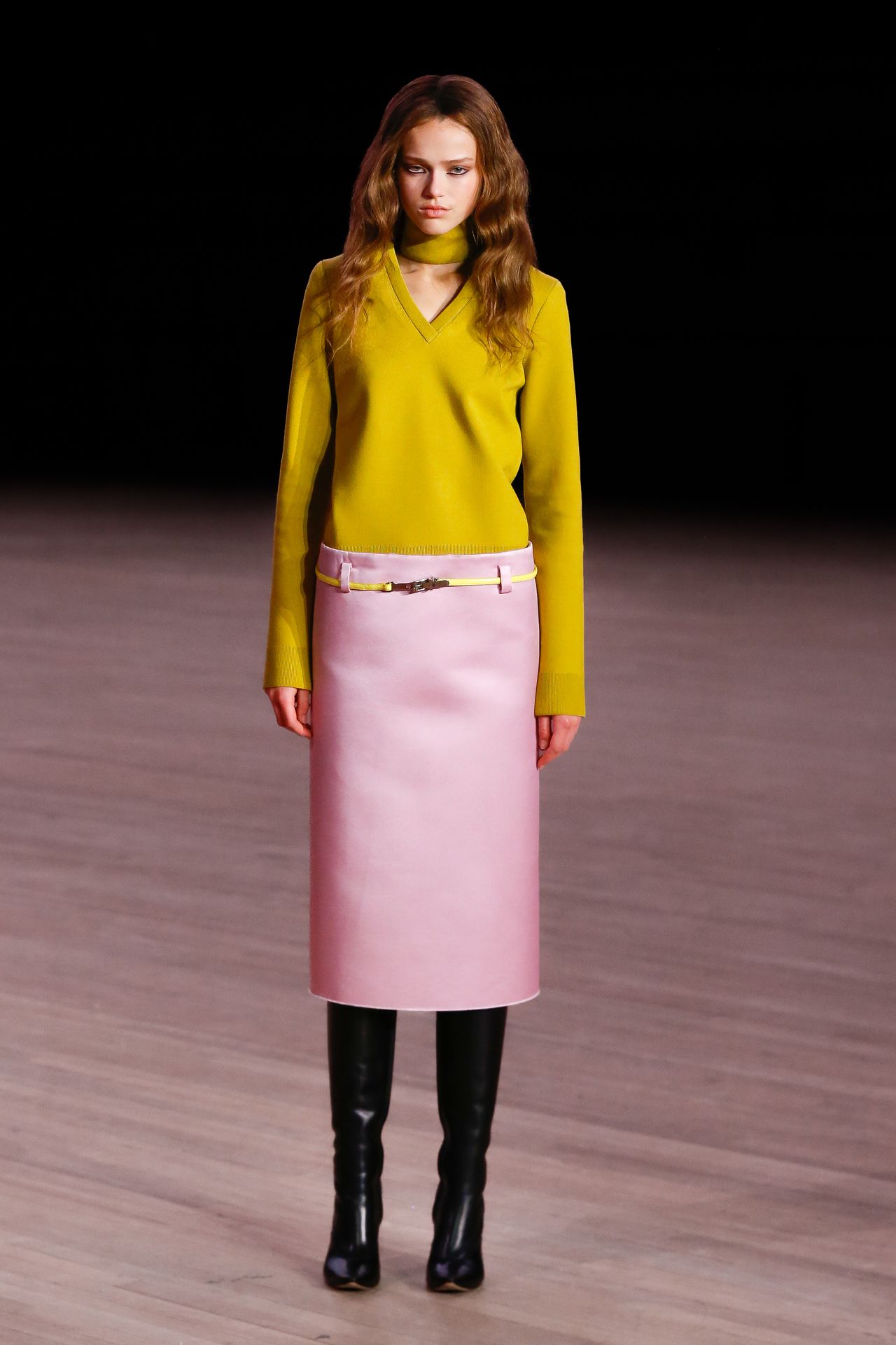 models wear the Marc Jacobs Fall 2026 runway collection at the Park Avenue Armory