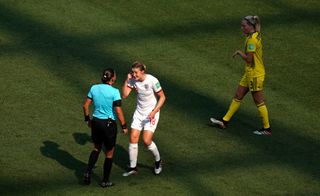 Ellen White had another effort ruled out by VAR