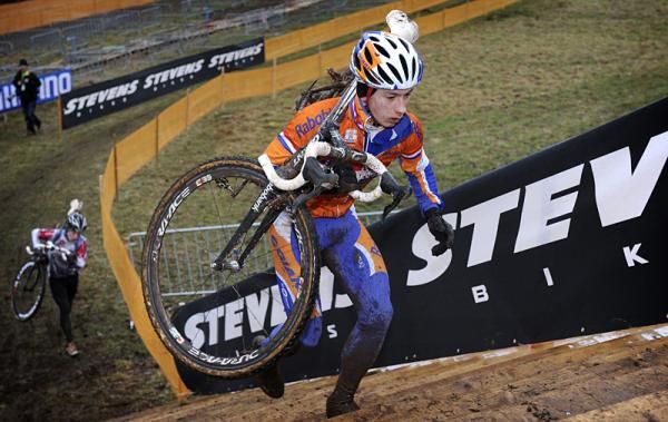 Lars van der Haar (The Netherlands) previews the course in St. Wendel