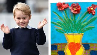 Prince George Mother's Day card