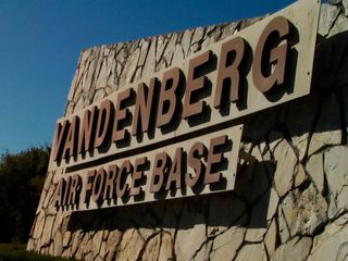 Vandenberg Air Force Base Sign