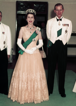 The Duke of Edinburgh (otherwise known as Prince Phillip) and Queen Elizabeth II on their Nigerian tour in 1956