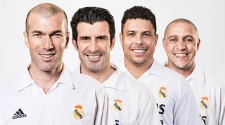 Real Madrid's galácticos... remembered by the galácticos: Zidane ...