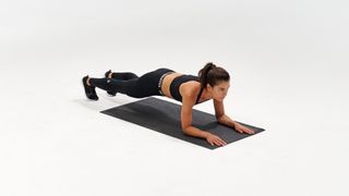 plank hold for posure