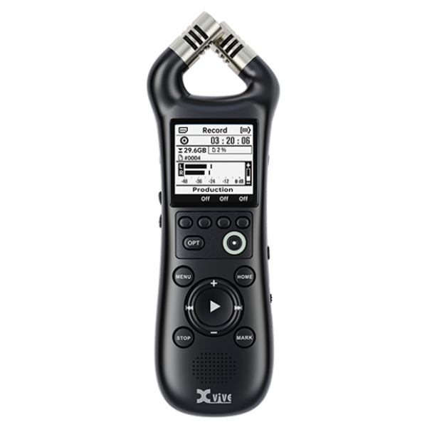 An Xvive XV1-R field recorder