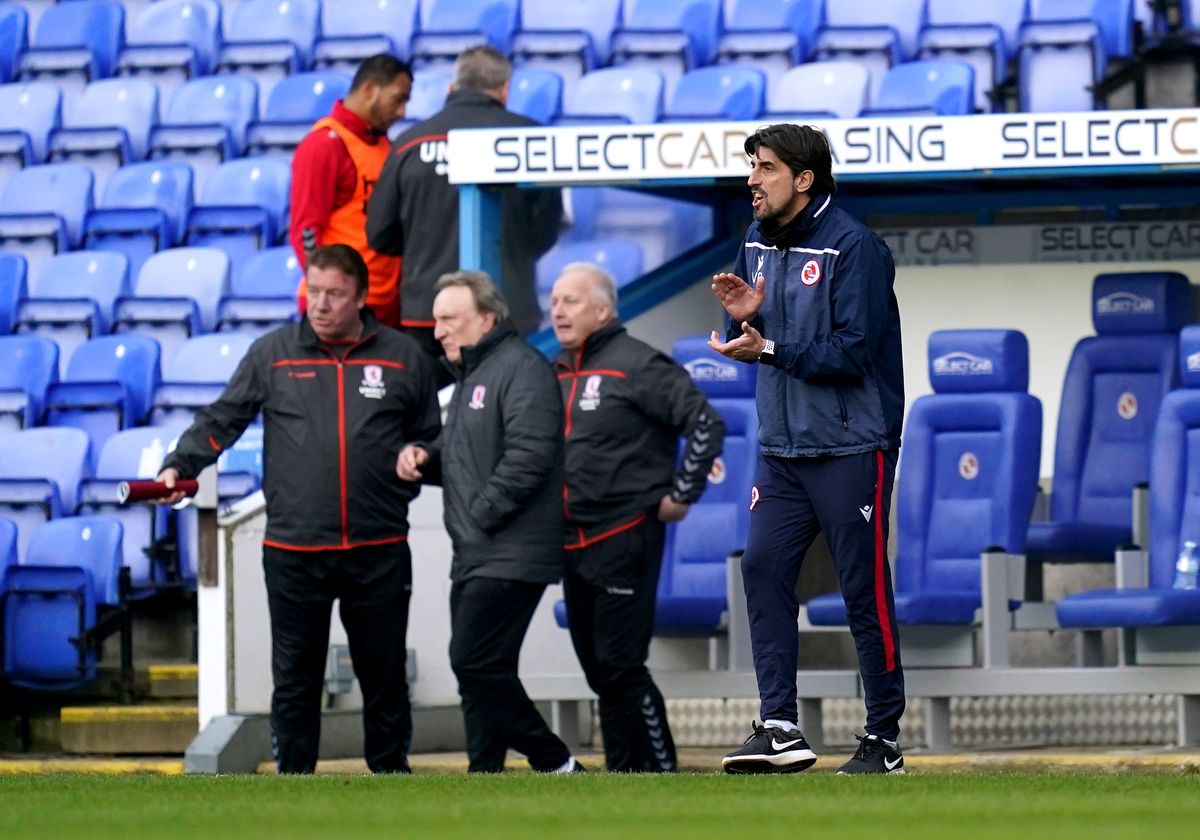 Reading v Middlesbrough – Sky Bet Championship – Madejski Stadium