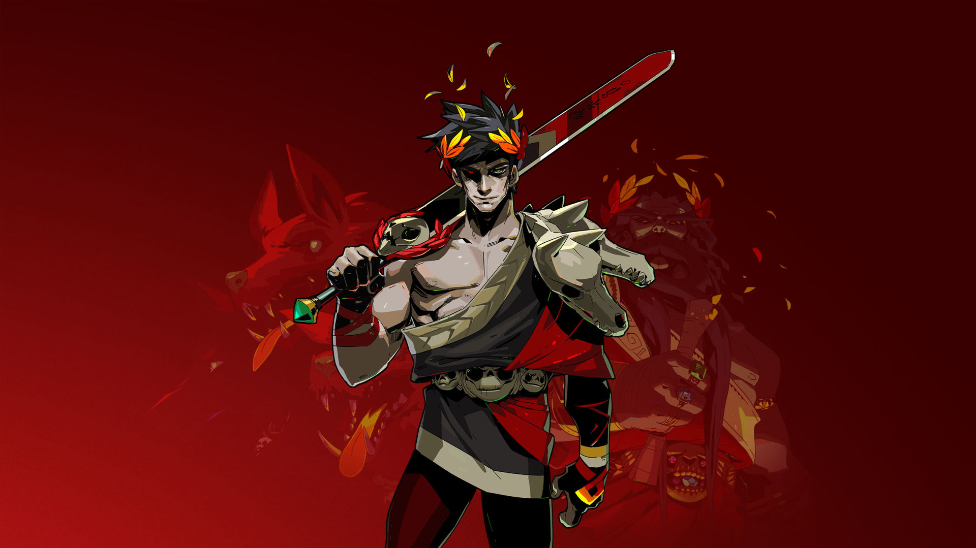 Hades game – main screen