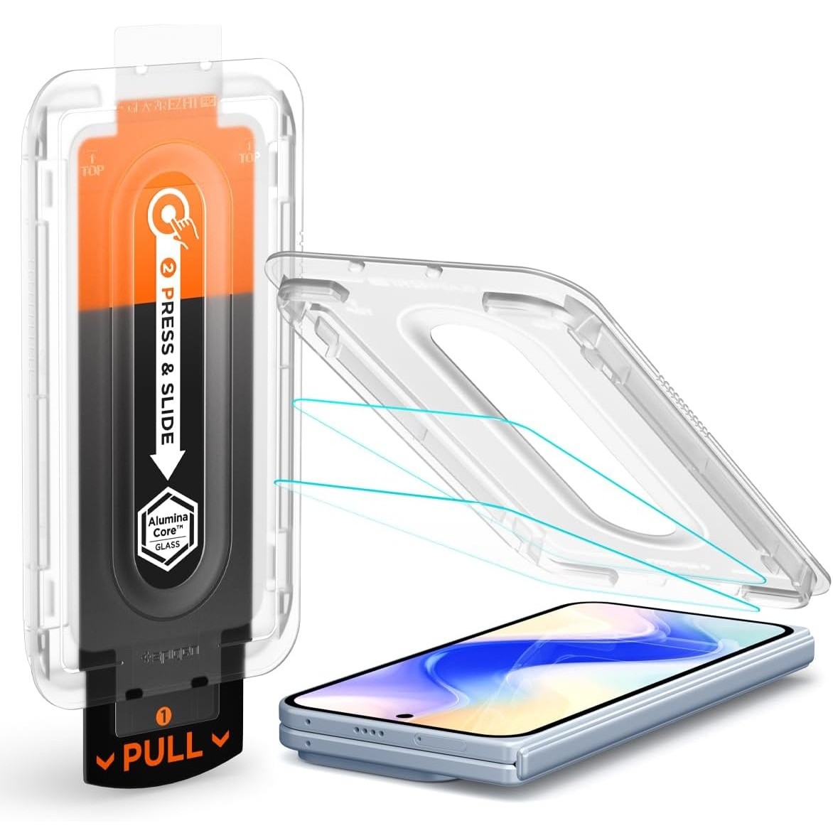 Spigen GlasTR EZ FIT Tempered Glass Screen Protector for Pixel 10 Pro Fold