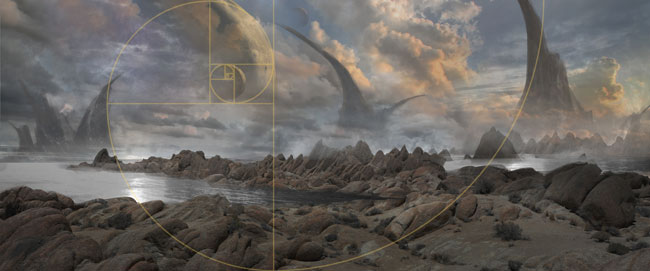 Keep on adding elements, with the Golden Ratio as your guide