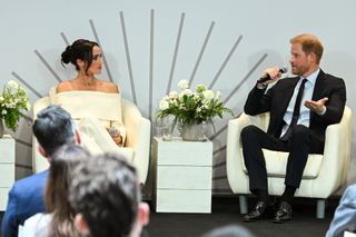 Meghan Markle at the Archewell Foundation's mental health summit