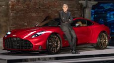 George Clooney at the Aston Martin Vanquish launch in Venice