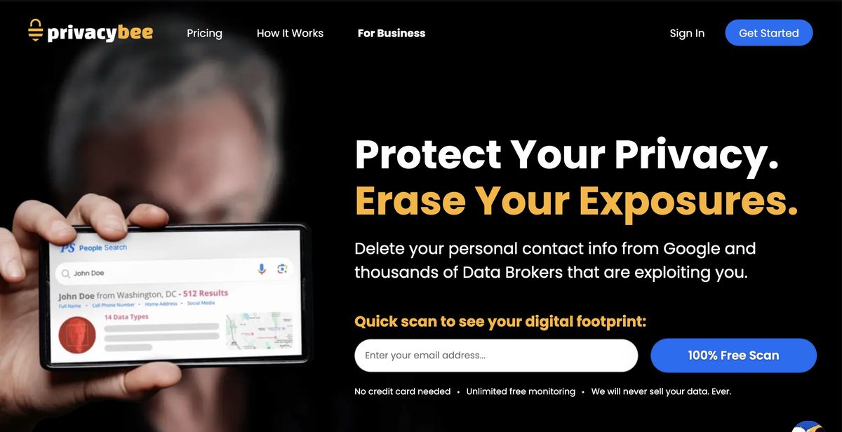 Privacy Bee data removal service review